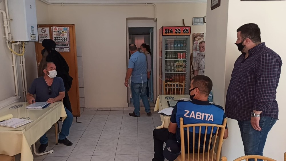 Düzce’de Lokantalarda Korona Virüs Denetimi 