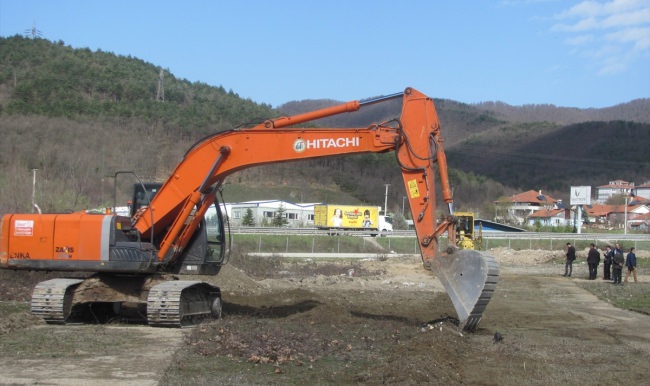 Düzce'de ralli kros pisti çalışması