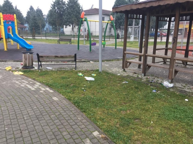 Düzce’de temizlik günün erken saati başlıyor 
