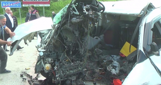 Düzce'de trafik kazası: 1 ölü