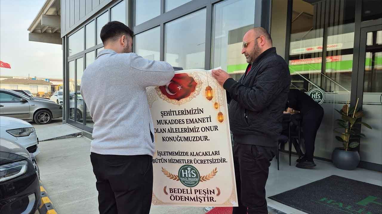 Düzce'den yürekleri ısıtan vefa! "Bedeli peşin ödenmiştir" diyen işletme gönülleri fethetti!