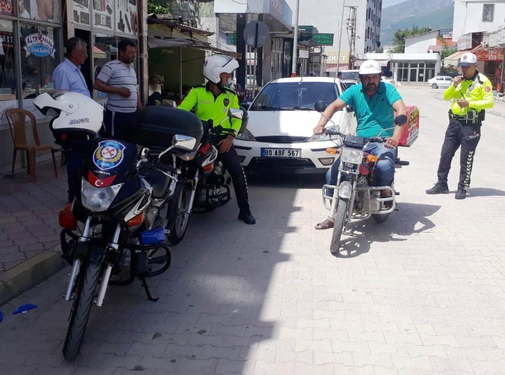 Düziçi’nde, Motosikletçilerin Korkulu Rüyası “Şahin Timi” göreve başladı 