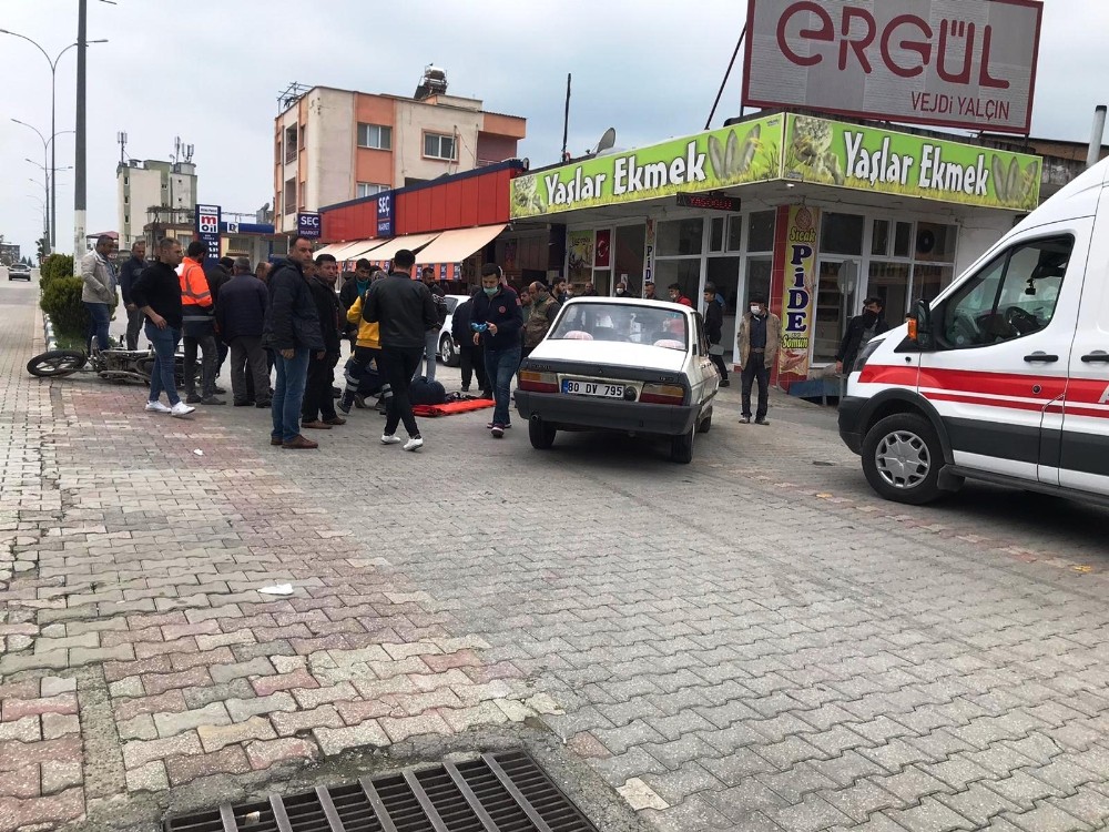 Düziçi’nde Trafik kazası:1 yaralı 