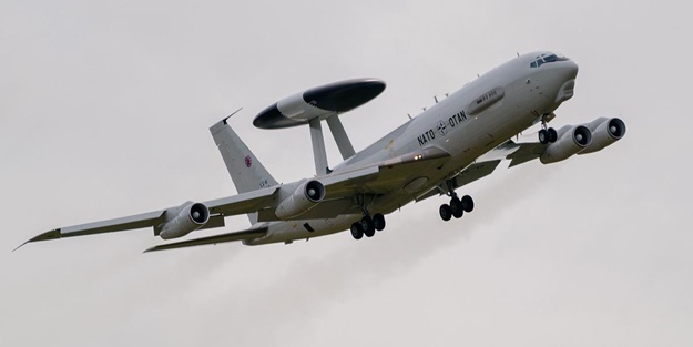 E-3A AWACS Türkiye semalarında! MSB duyurdu