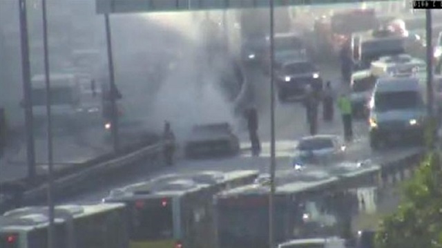 E-5'i kilitleyen yangın