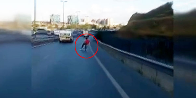 E-5'te dehşete düşüren yolculuk!