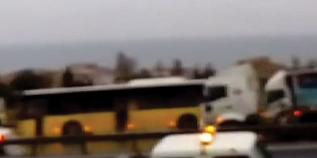 E-5'te trafik kazası! Trafik durma noktasına geldi