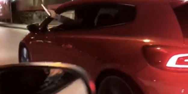 E-5'teki maganda yakalandı!