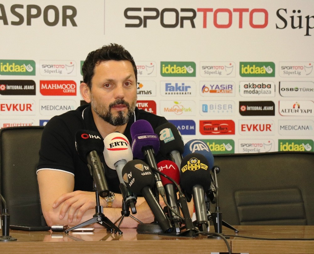 E. Yeni Malatyaspor - A. Alanyaspor maçının ardından 