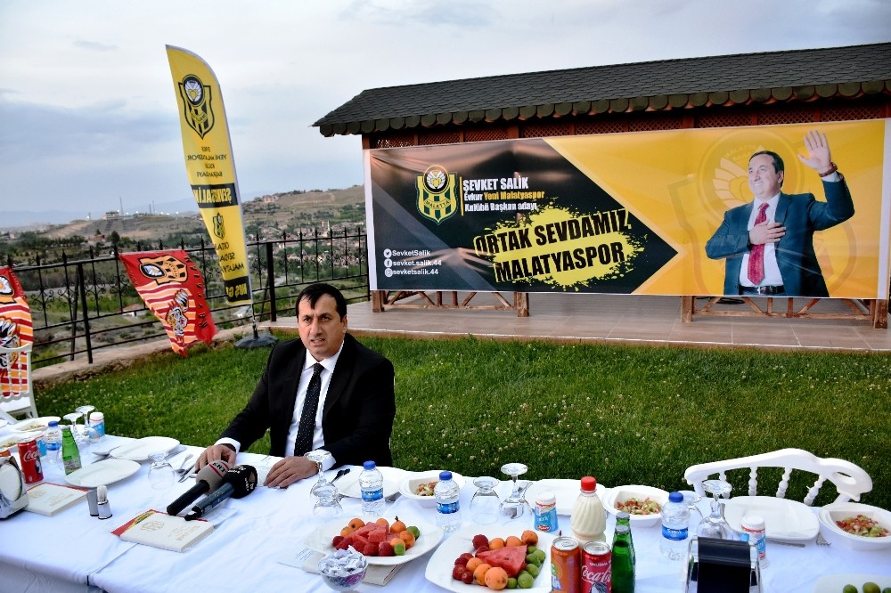 E. Yeni Malatyaspor’da Şevket Salik adaylığını açıkladı 