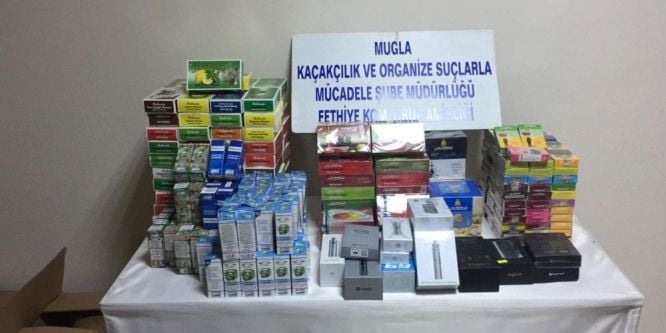 Fethiye’de kaçak tütün operasyonu: 4 gözaltı