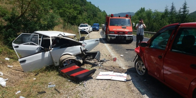 Bursa’da hatalı sollama dehşeti: 10 yaralı