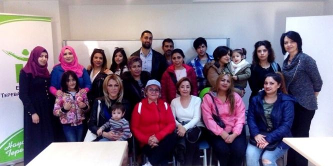 35 sığınmacı Türkçe öğrendi