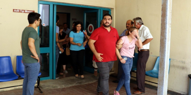 Doktor eşinin cenaze alınırken feryatları yürekleri dağladı