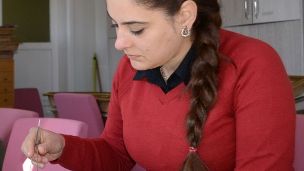 Üç boyutlu tablo kursunu belediye başkanı ziyaret etti