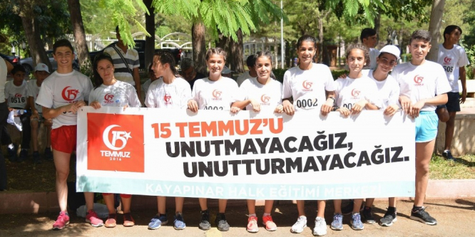 Diyarbakır’da 15 Temmuz Demokrasi Zaferi ve Şehitleri Anma Halk Koşusu yapıldı