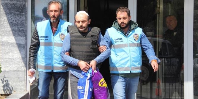 Cinayet zanlısına çelik yelekli koruma