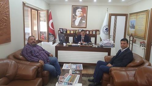 Başkan Yalçın’a teşekkür ziyareti