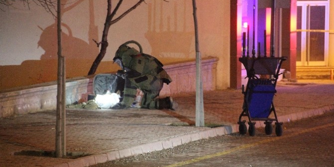 Bolu'da şüpheli bavuldan çöp çıktı