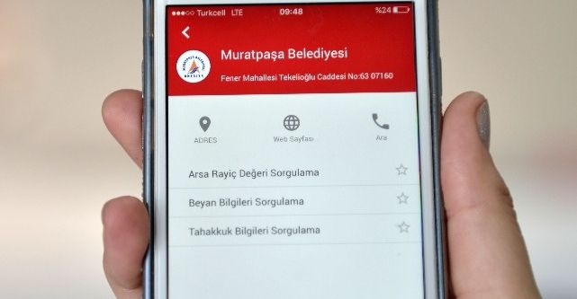 Muratpaşa e-devlet kapısında