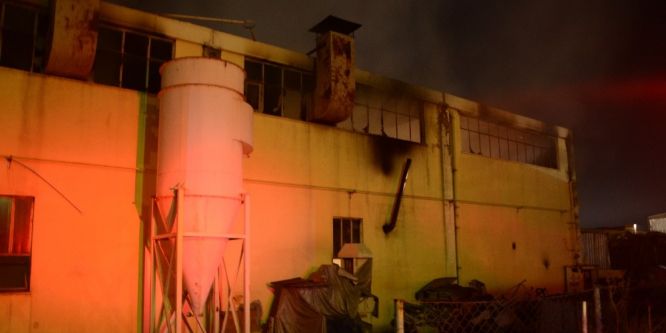 Eskişehir’de fabrika yangını