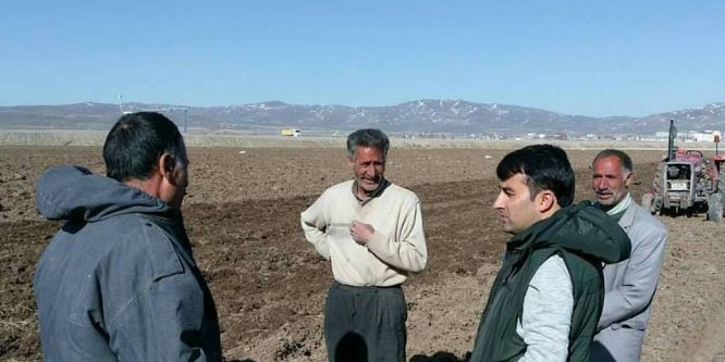 Başkan Vekili Bayır’dan çiftçilere ziyaret