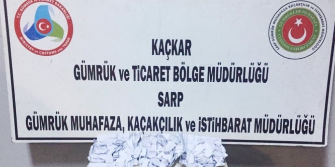 Sarp Sınır Kapısı’nda ’bonzai’ operasyonu