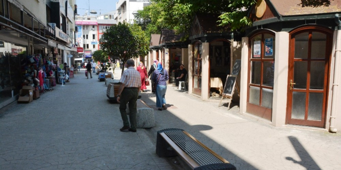 Sanat Sokağı’nda çalışmalar devam ediyor