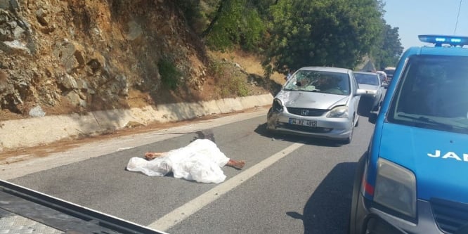 Marmaris’te trafik kazası: 1 ölü