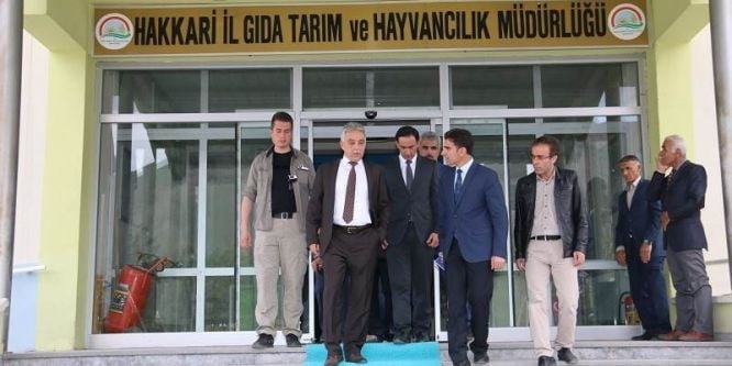 Vali Toprak’tan Müdür Şimşek’e ziyaret