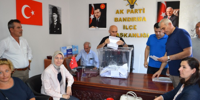 Ak Parti’den delege seçimleri yapıldı