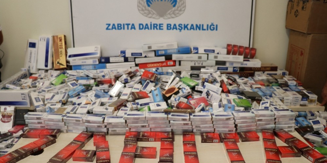 Zabıta kaçak sigara satanlara göz açtırmıyor