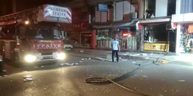 Sanayi tüpü patladı: 1 yaralı