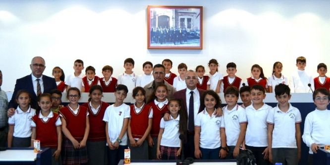 Öğrenciler yerel yönetimi Başkan Kayda’dan öğrendi