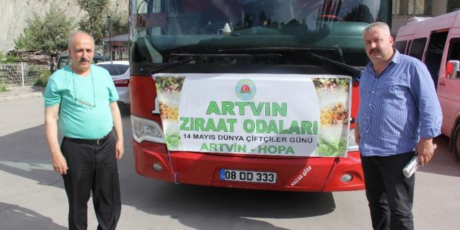 Artvinli çiftçiler Ankara yolunda