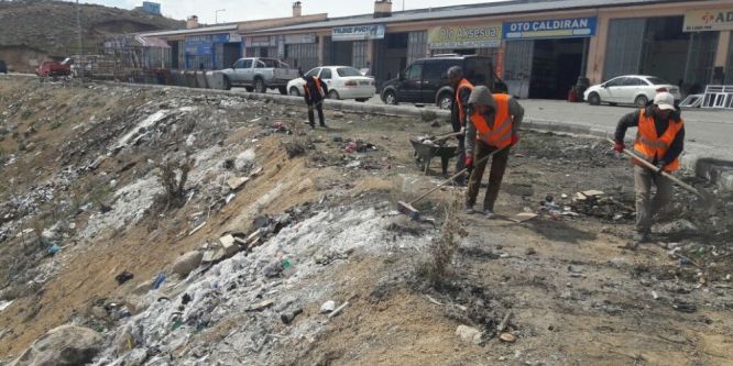 Çaldıran’da bahar temizliği