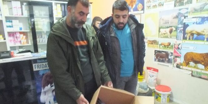 Yaralı doğanı avcı kurtardı