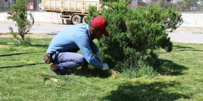 Akçakale Belediyesinde 108 kişi işbaşı yaptı