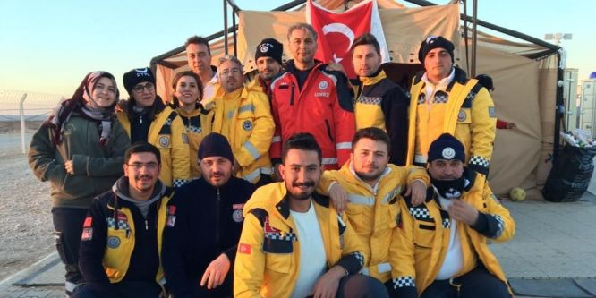 Sınırda görev yapan 112 ekipleri değişti