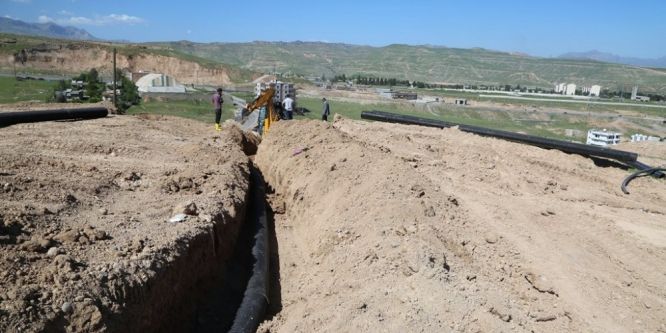 Cizre Belediyesi su sorununu çözüyor