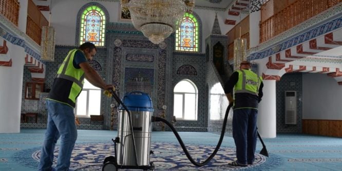 Kartepe camileri Ramazana hazır