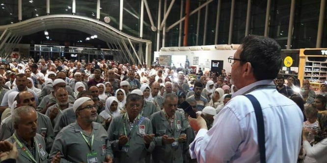 Hacı adayları dualarla uğurlandı