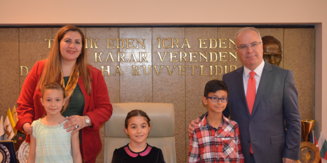 Genç başkanlar koltuğa oturdu