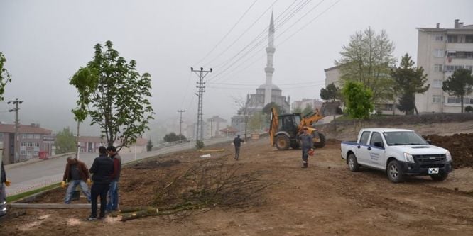 Alaplı Belediyesi dört koldan çalışıyor