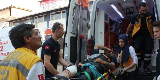 Alacak verecek tartışması kanlı bitti: 1 yaralı