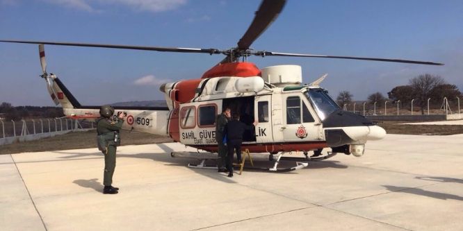 Deprem bölgesini havadan incelediler