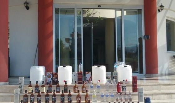 Mersin’de kaçak içki operasyonu