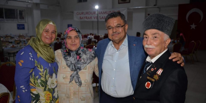 Başkan Yağcı, şehit ve gazi aileleriyle bir araya geldi