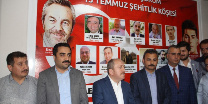 AK Parti’den Çorumlu şehitlere vefa