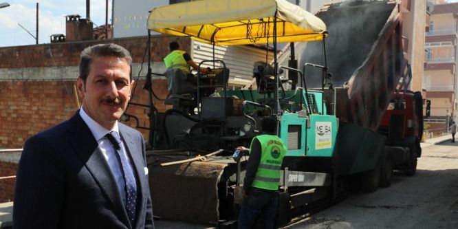 İlkadım asfalt sezonunu açtı